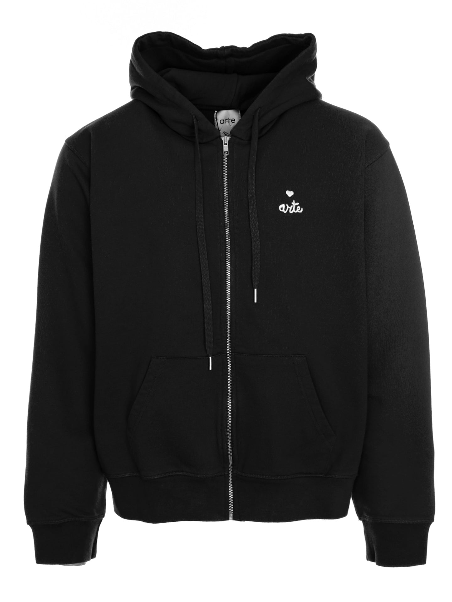 スウェット・トレーナー Arte Antwerp Small heart and logo hoodie (54637) Arte Antwerp - Small Heart And Logo Hoodie (Black) | HHV