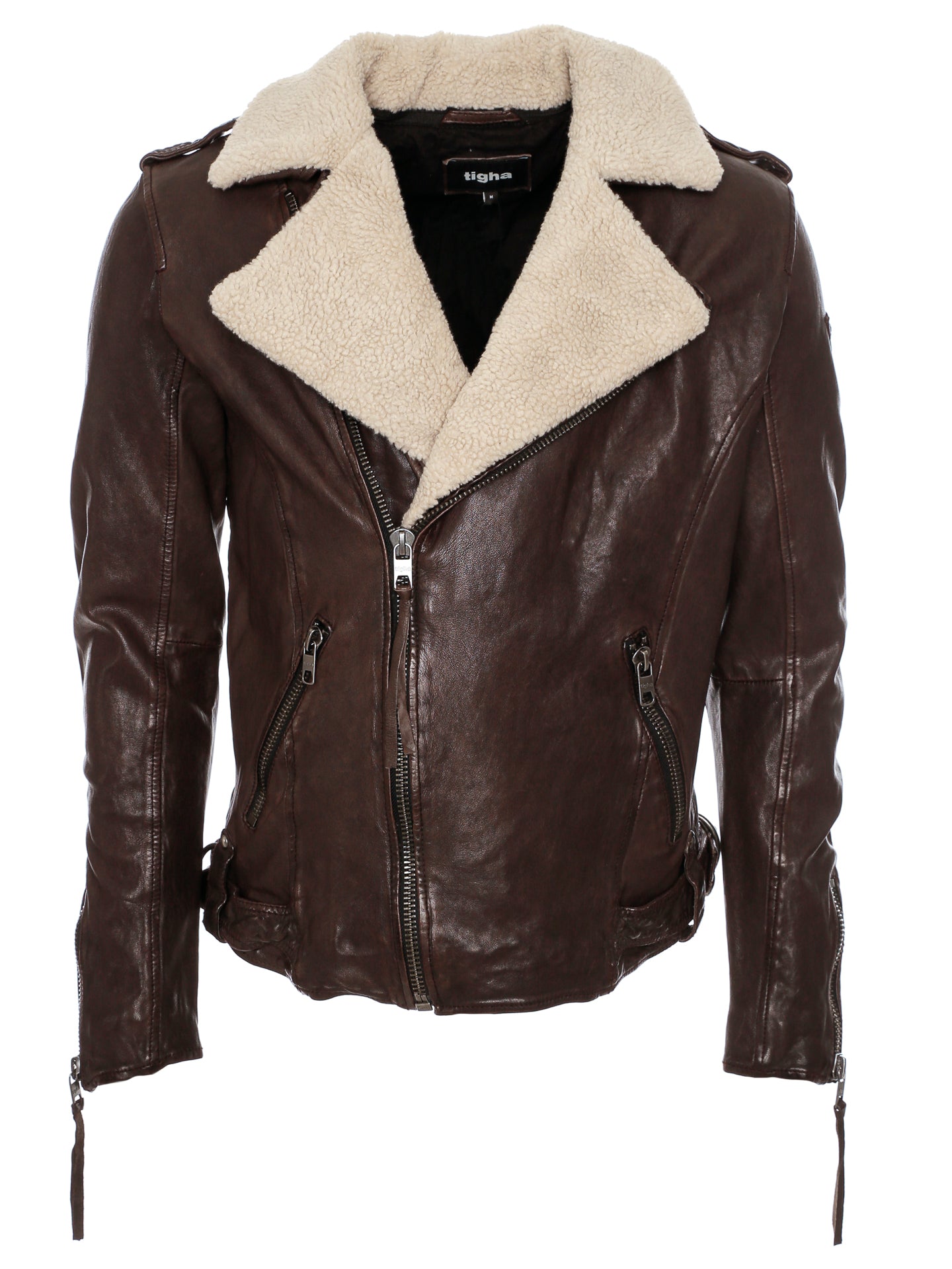 Tigha Berend Lederjacke - Main Image