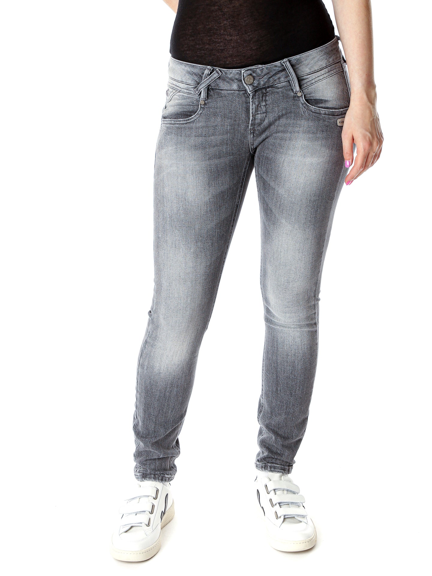 Gang Nena Cropped Skinny Fit Low Waist Jeans