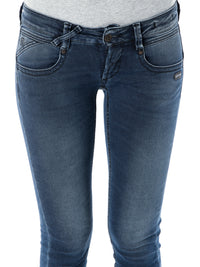 Nena Cropped Skinny Fit Low Waist Jeans