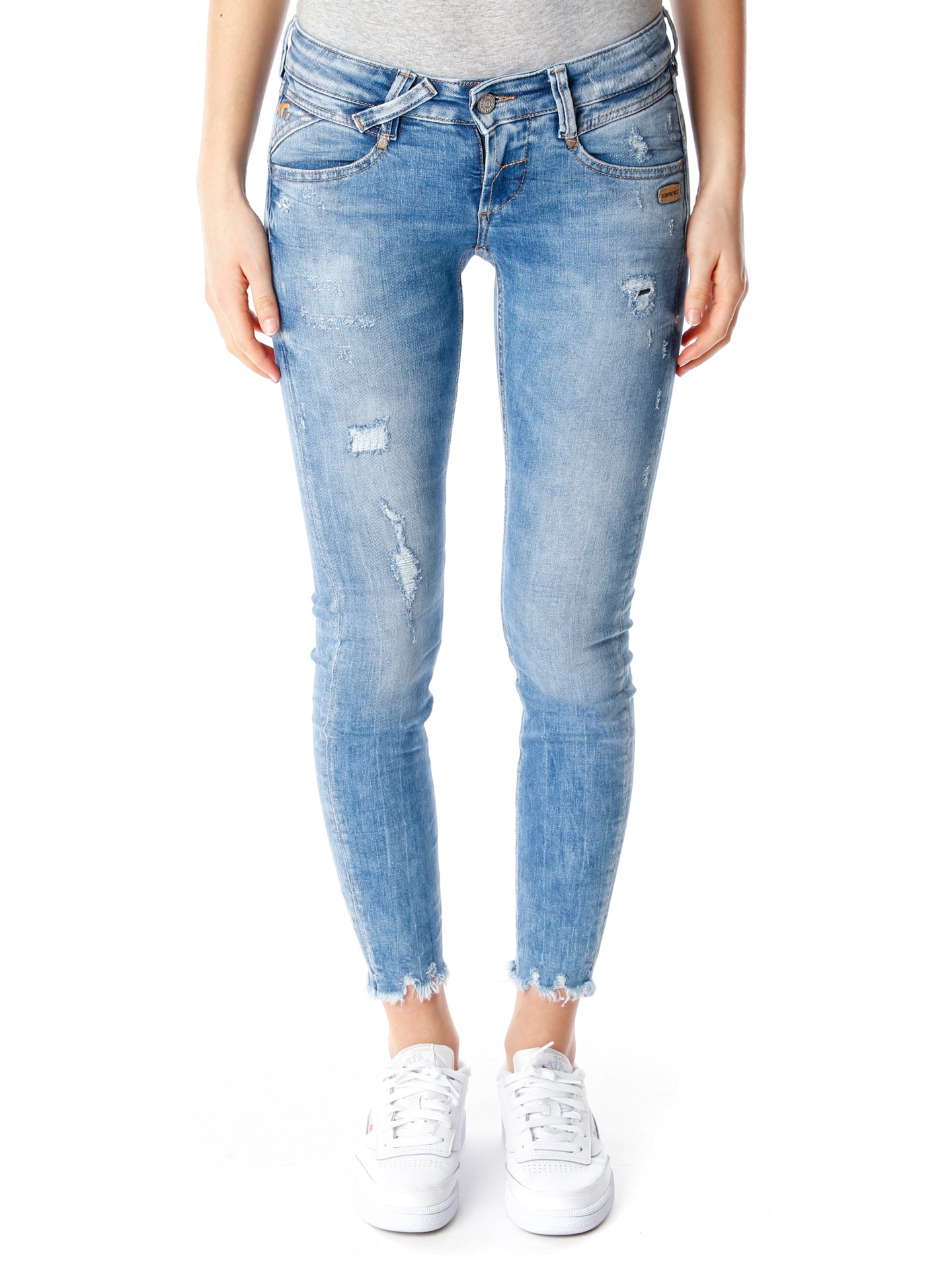 Gang Nena Cropped Skinny Fit Low Waist Jeans