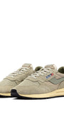 SNEAKERS REELWIND AUS NYLON UND WILDLEDER IN SPONGE UND SEA GRASS