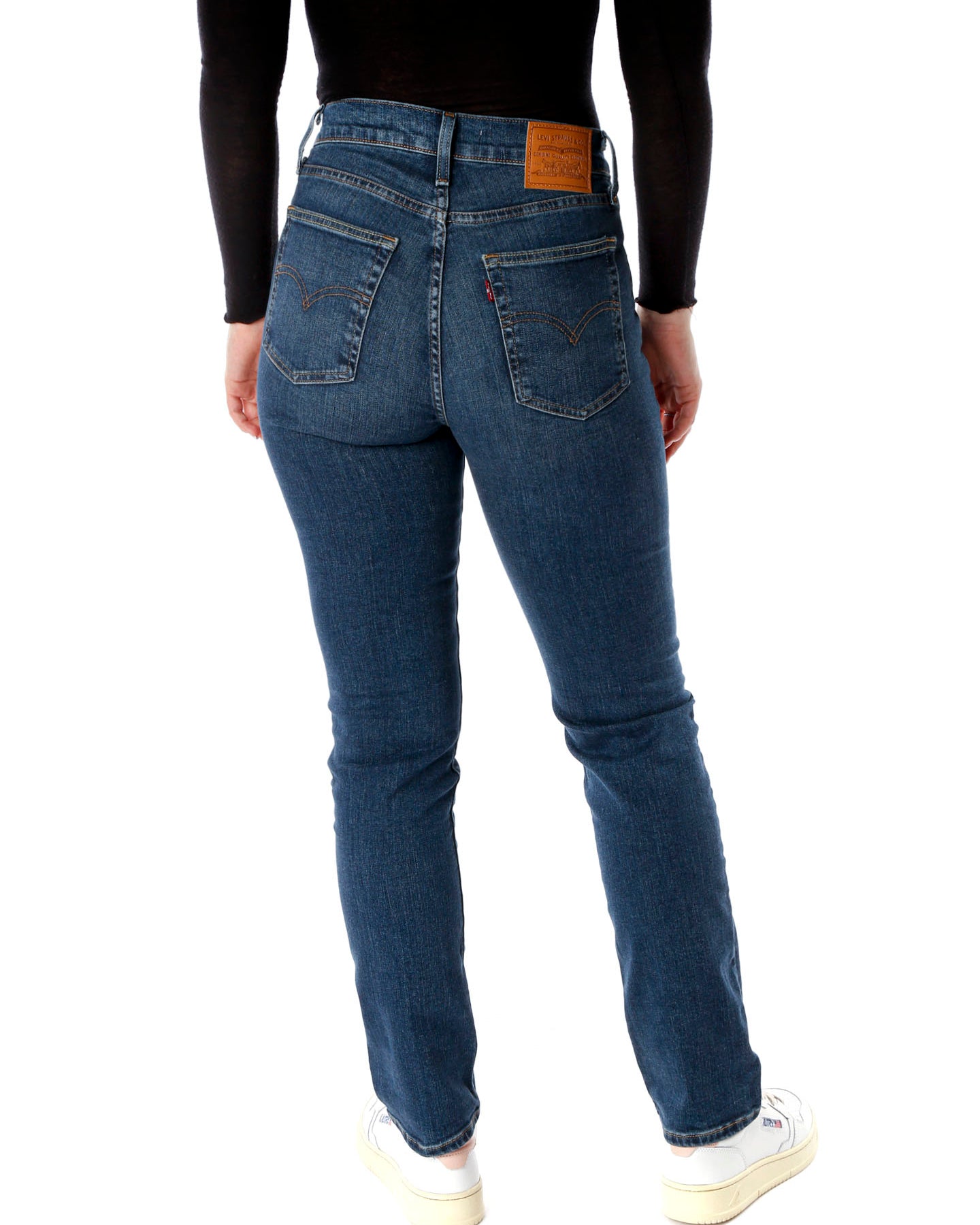 724 High Rise Straight Fit Jeans