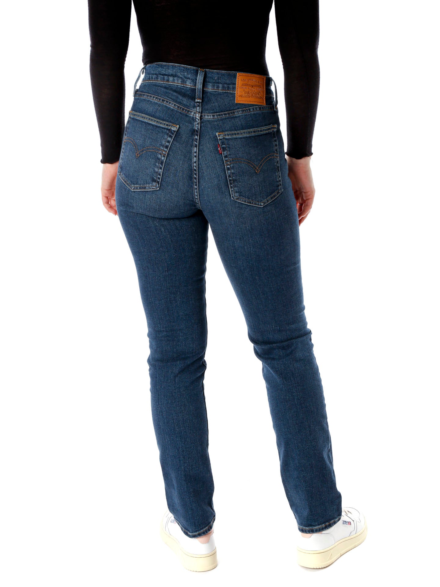 724 High Rise Straight Fit Jeans