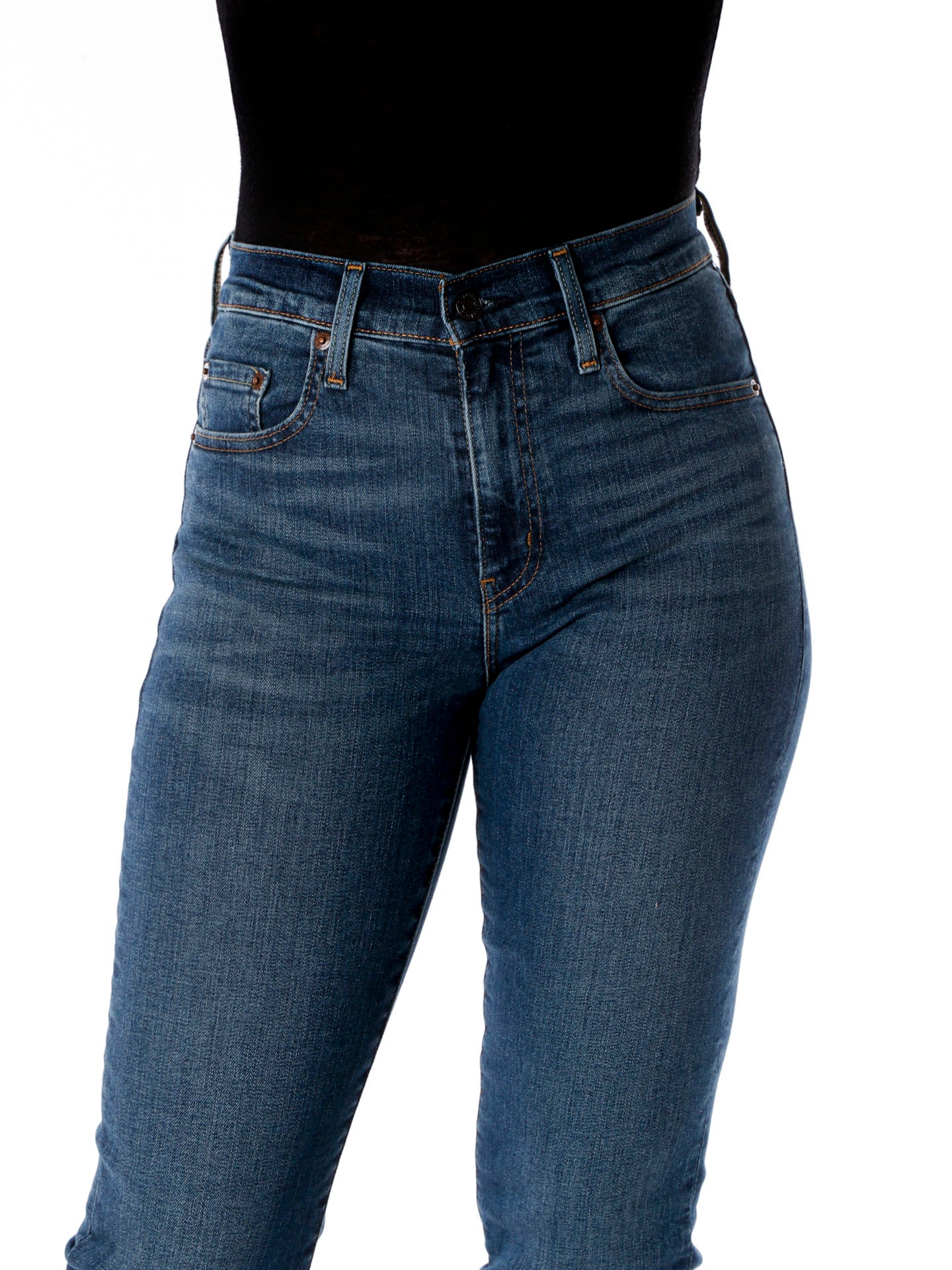 724 High Rise Straight Fit Jeans
