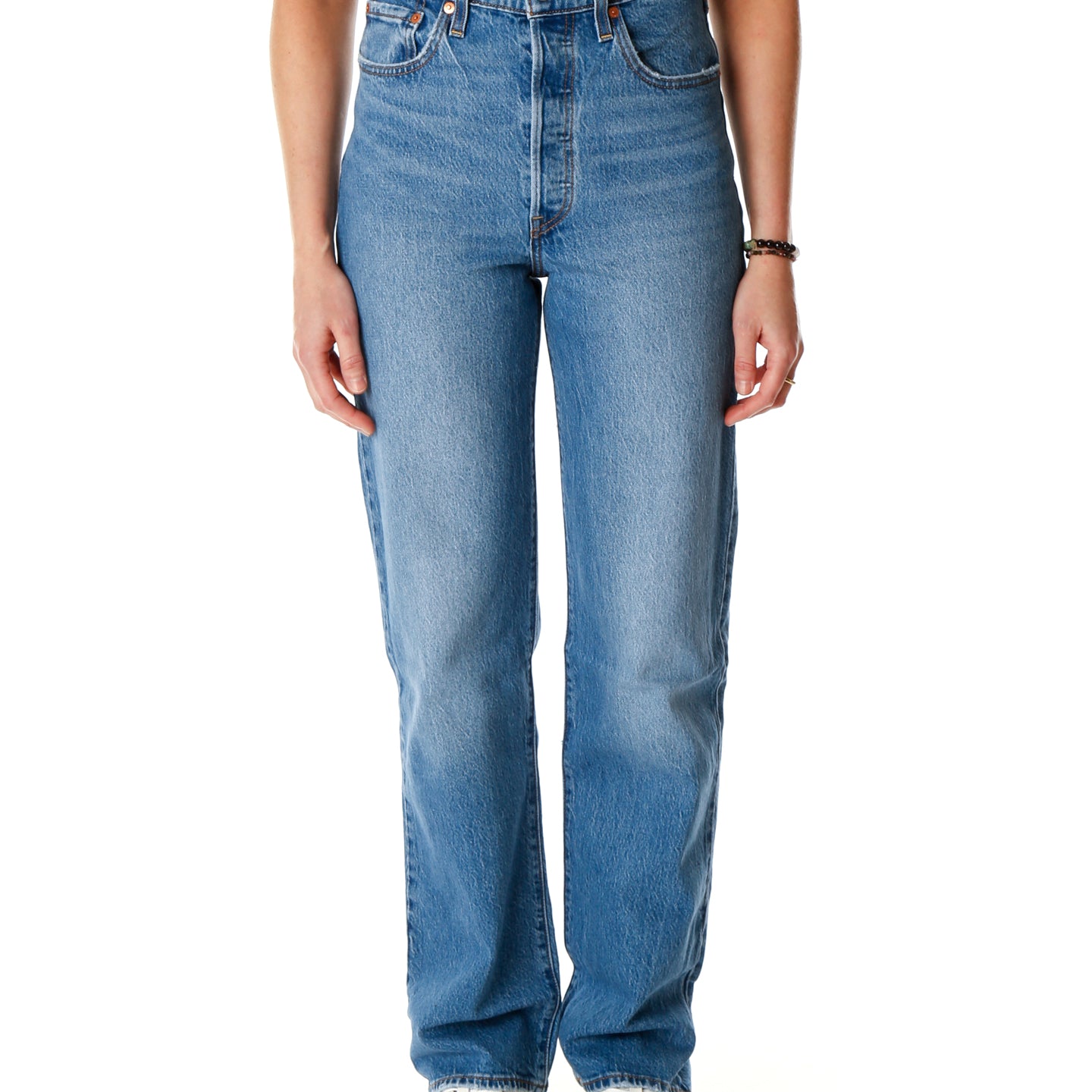 Ribcage Straight Fit High Waist Jeans