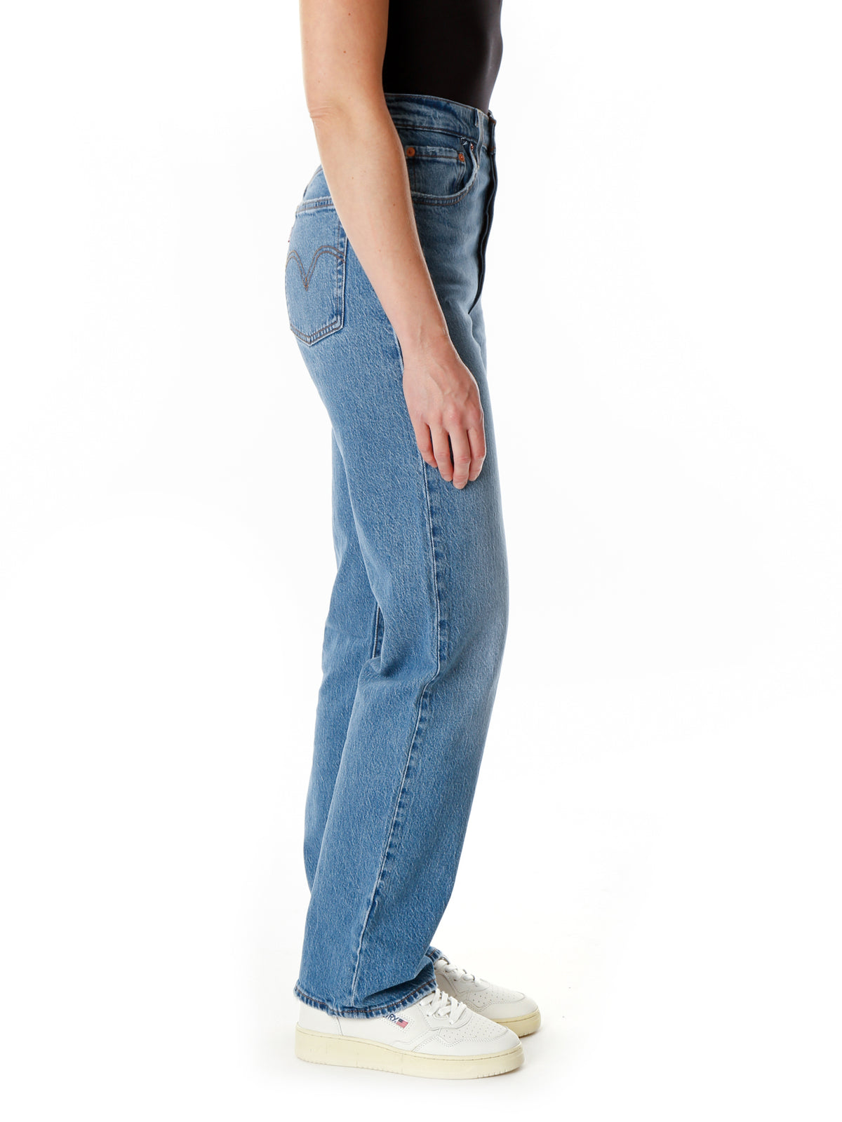 Ribcage Straight Fit High Waist Jeans