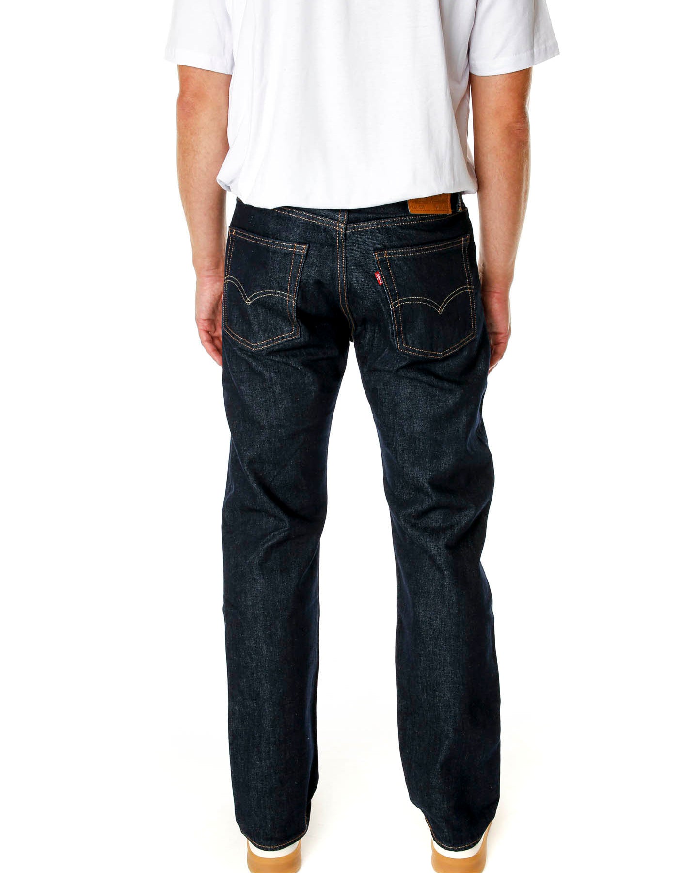555™ Relaxed Straight Fit Mid Waist Jeans