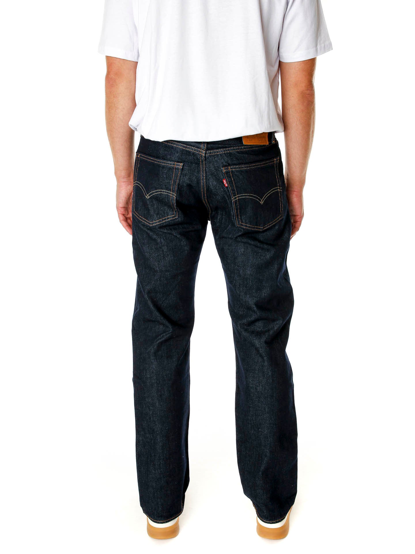 555™ Relaxed Straight Fit Mid Waist Jeans