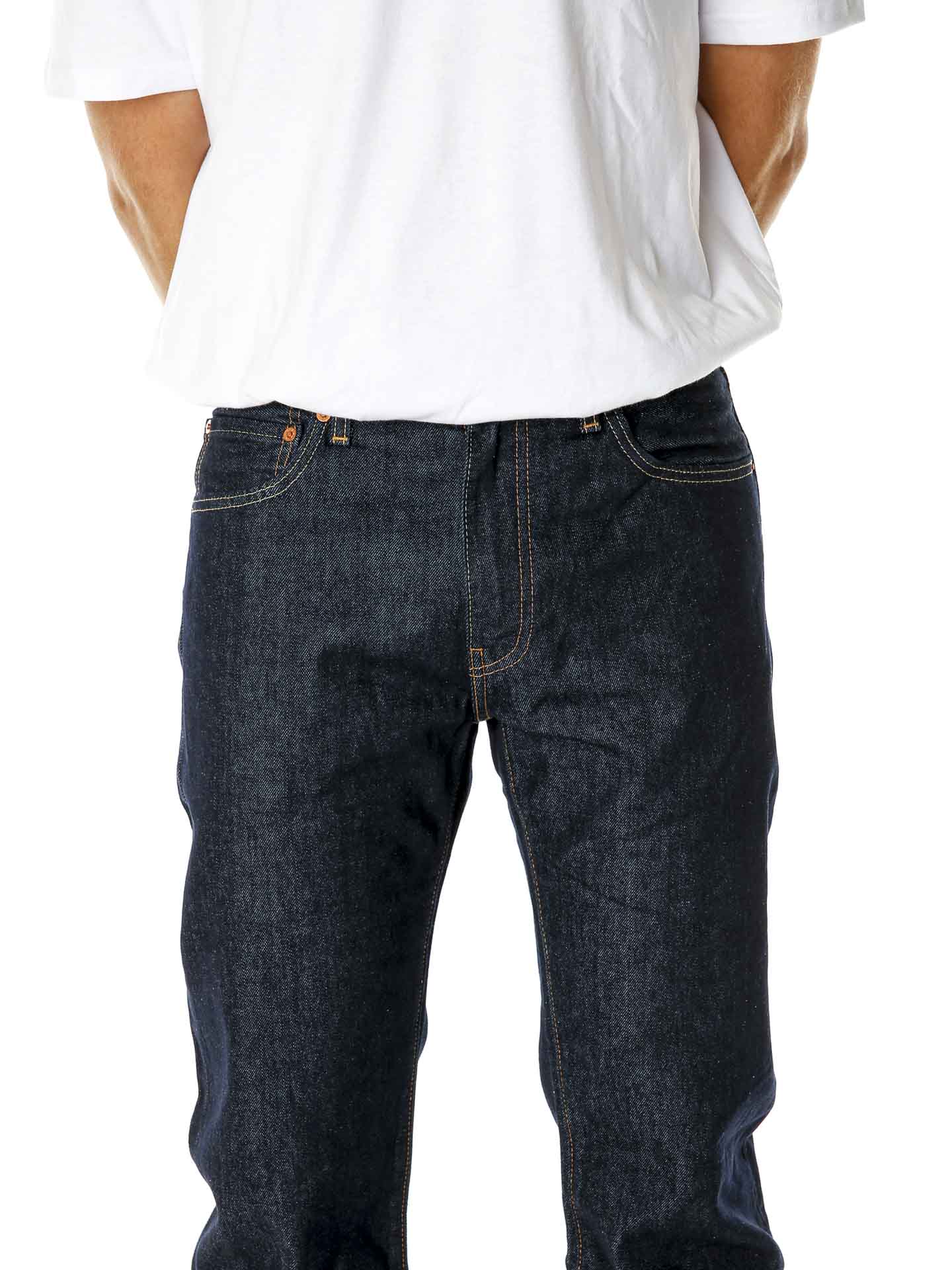 555™ Relaxed Straight Fit Mid Waist Jeans