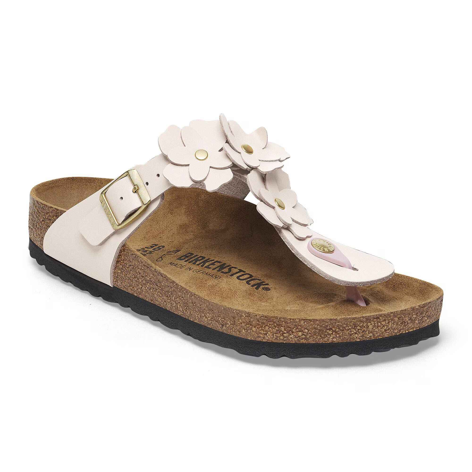 Gizeh Flower Embellishment Naturleder