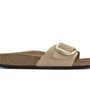 Madrid Big Buckle Naturleder Nubuk