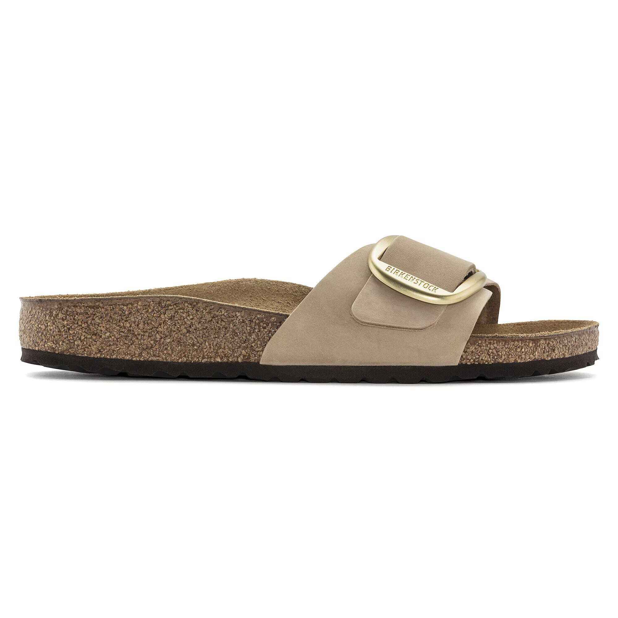 Madrid Big Buckle Naturleder Nubuk