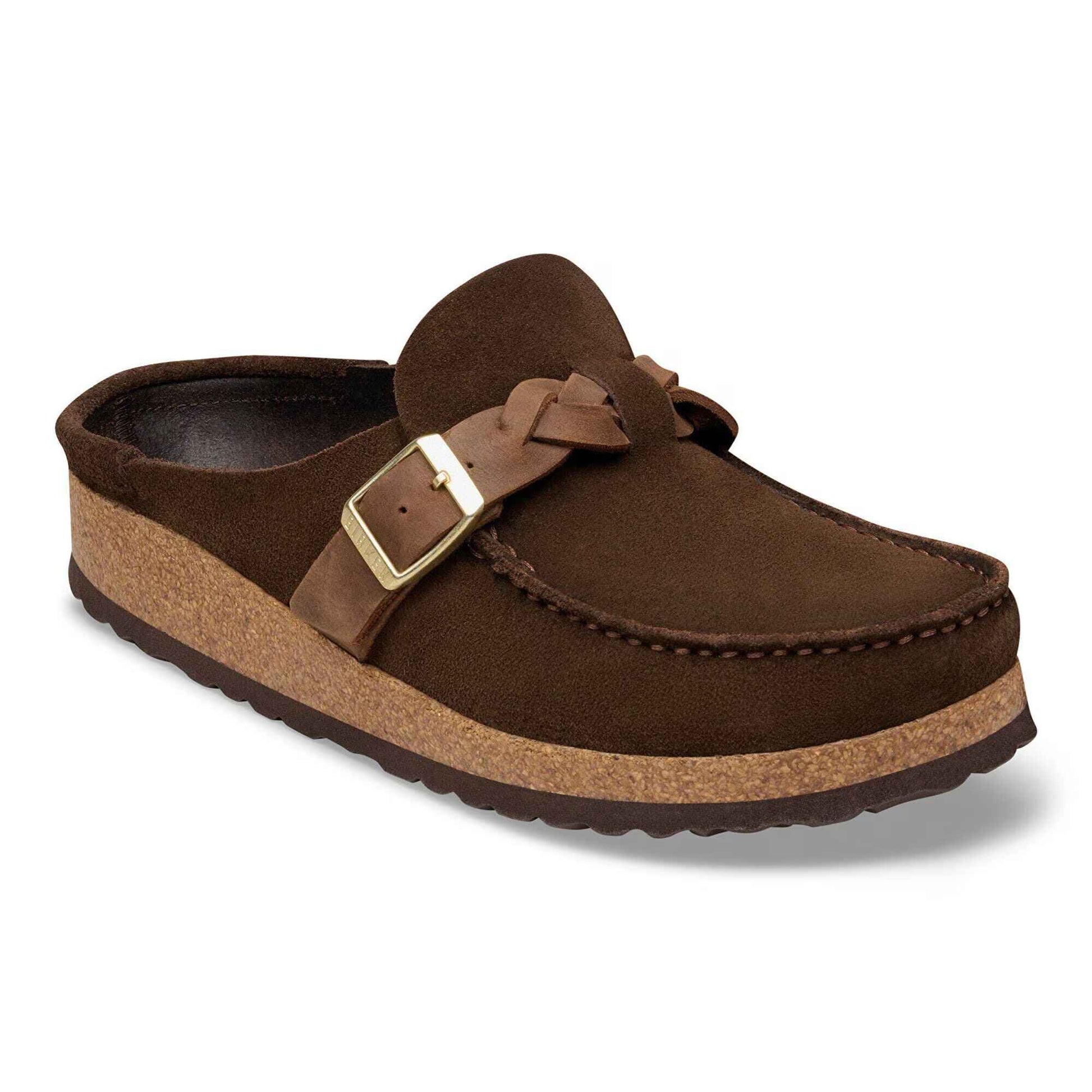 Buckley Braided Veloursleder