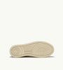 SNEAKERS MEDALIST LOW AUS LEDER IN WEISS UND GOLD METALLIC