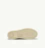 SNEAKERS MEDALIST LOW AUS LEDER IN WEISS UND GOLD METALLIC