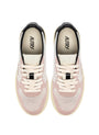 SNEAKERS MEDALIST EASEKNIT LOW AUS STRICK IN ELFENBEIN, SCHWARZ UND POWDER