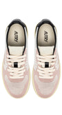 SNEAKERS MEDALIST EASEKNIT LOW AUS STRICK IN ELFENBEIN, SCHWARZ UND POWDER