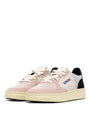 SNEAKERS MEDALIST EASEKNIT LOW AUS STRICK IN ELFENBEIN, SCHWARZ UND POWDER