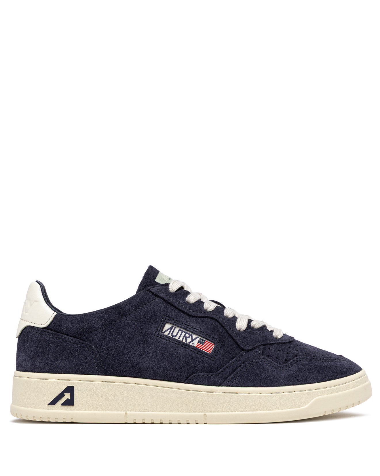 SNEAKERS MEDALIST LOW AUS WILDLEDER IN SPACE UND WEISS