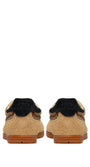 SNEAKERS WINDSPIN AUS MESH UND WILDLEDER IN TRENCH, LEOPARD UND SCHWARZ