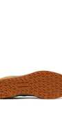SNEAKERS WINDSPIN AUS MESH UND WILDLEDER IN TRENCH, LEOPARD UND SCHWARZ