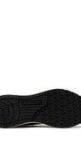 SNEAKERS REELWIND AUS NYLON UND WILDLEDER IN PLUMBEO UND BLUE SPACE