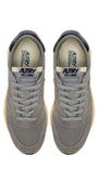 SNEAKERS REELWIND AUS NYLON UND WILDLEDER IN PLUMBEO UND BLUE SPACE
