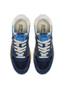 SNEAKERS REELWIND AUS NYLON UND WILDLEDER IN BLUETTE UND DIGITAL BLUE