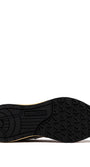 SNEAKERS REELWIND AUS NYLON UND WILDLEDER IN SCHWARZ UND ROSA