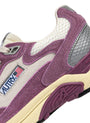SNEAKERS HYPERWAY AUS MESH UND WILDLEDER IN SAND UND FIRENZE