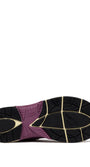 SNEAKERS HYPERWAY AUS MESH UND WILDLEDER IN SAND UND FIRENZE