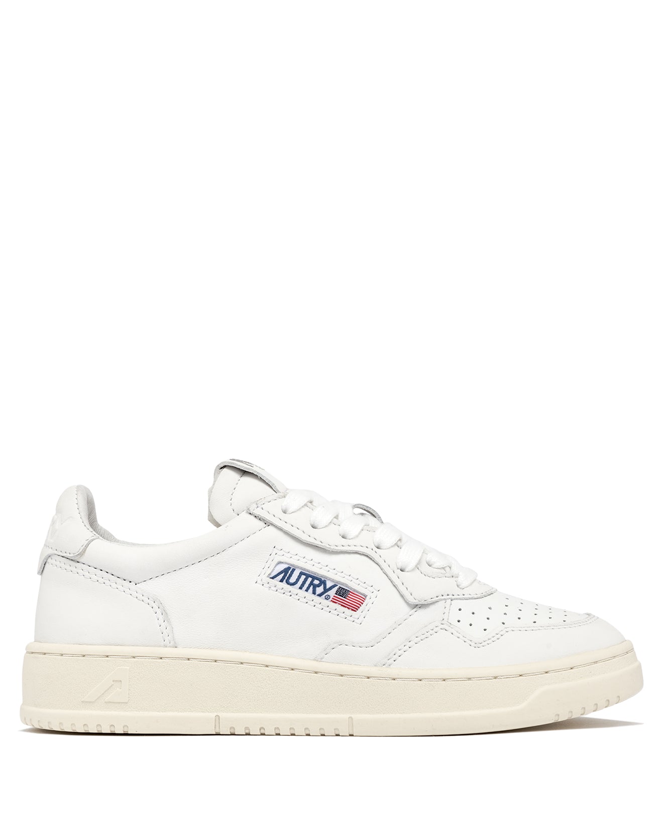 SNEAKERS MEDALIST LOW AUS SUPERWEICHEM WEIßEM NAPPALEDER