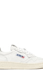 SNEAKERS MEDALIST LOW AUS SUPERWEICHEM WEIßEM NAPPALEDER