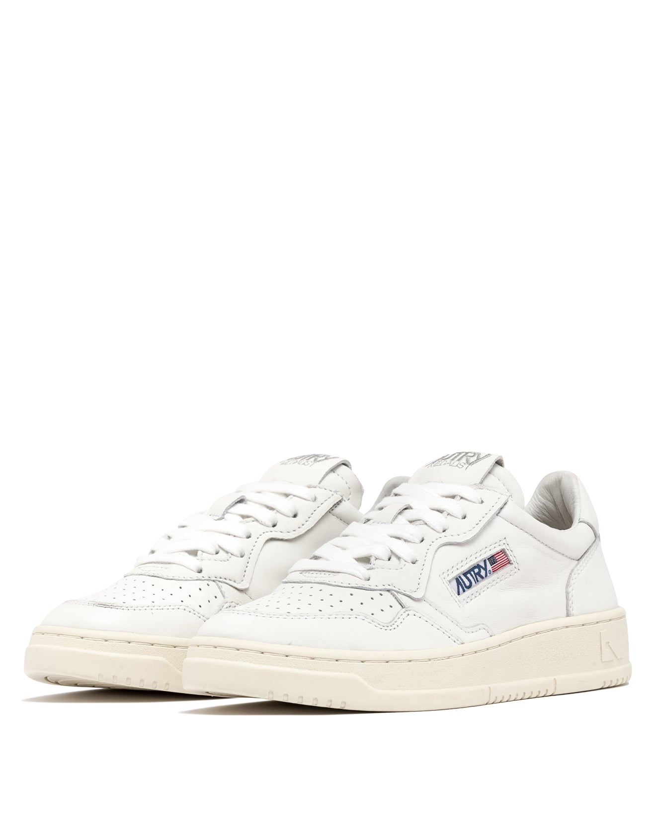 SNEAKERS MEDALIST LOW AUS SUPERWEICHEM WEIßEM NAPPALEDER