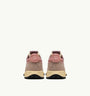 SNEAKERS REELWIND LOW AUS NYLON WILDLEDER UND LEDER IN ROUNGE UND CORDOVAN