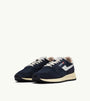SNEAKERS REELWIND LOW AUS NYLON UND WILDLEDER IN BLUE SPACE UND WEISS