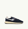SNEAKERS REELWIND LOW AUS NYLON UND WILDLEDER IN BLUE SPACE UND WEISS