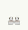 SNEAKERS MEDALIST LOW AUS WILDLEDER UND LEDER IN WEISS