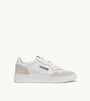 SNEAKERS MEDALIST LOW AUS WILDLEDER UND LEDER IN WEISS