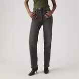 Durchgehende Ribcage Jeans