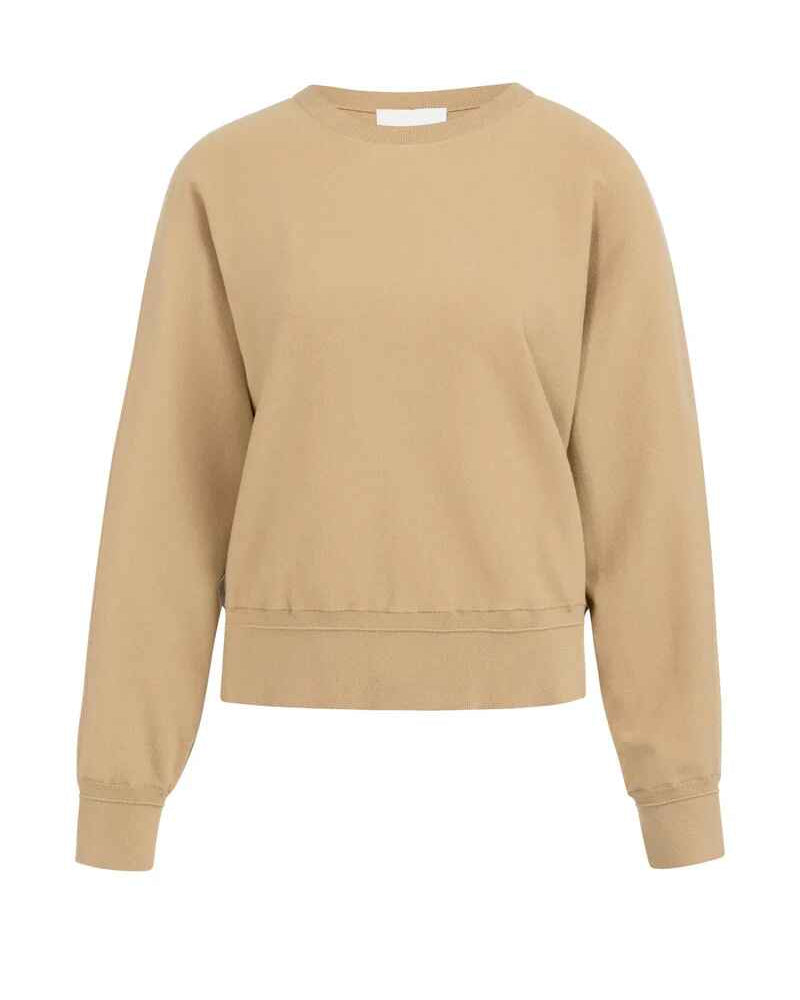 Pullover mit Fledermausärmeln und dezenten Nahtdetails