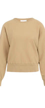Pullover mit Fledermausärmeln und dezenten Nahtdetails
