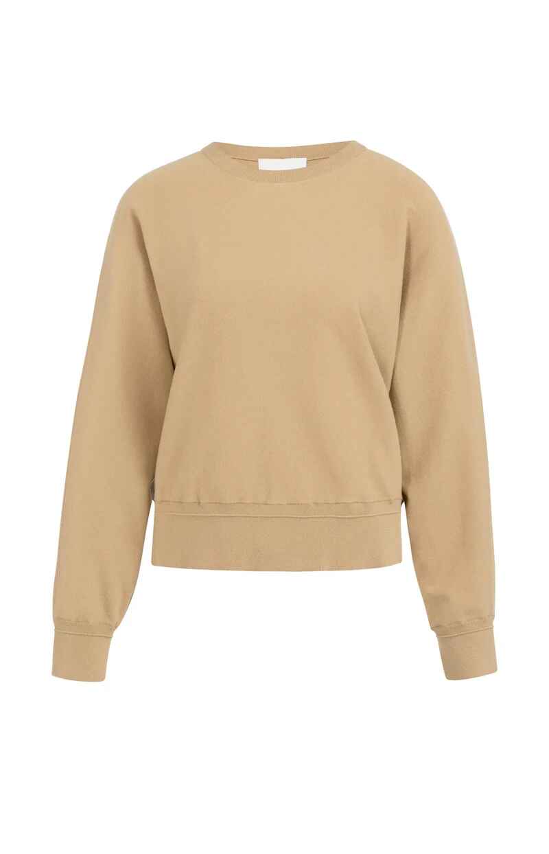 Pullover mit Fledermausärmeln und dezenten Nahtdetails