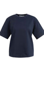 Boyfriend-T-Shirt aus weicher Baumwolle