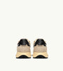 SNEAKERS REELWIND LOW AUS NYLON UND WILDLEDER IN ECRU UND SCHWARZ