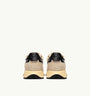 SNEAKERS REELWIND LOW AUS NYLON UND WILDLEDER IN ECRU UND SCHWARZ