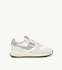 SNEAKERS REELWIND LOW AUS NYLON UND WILDLEDER IN WEIß