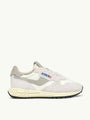 SNEAKERS REELWIND LOW AUS NYLON UND WILDLEDER IN WEIß