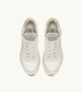 SNEAKERS REELWIND LOW AUS NYLON UND WILDLEDER IN WEIß